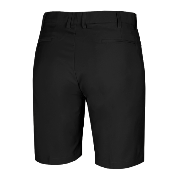 Rhode Island Mens Portland Shorts (Black) Back