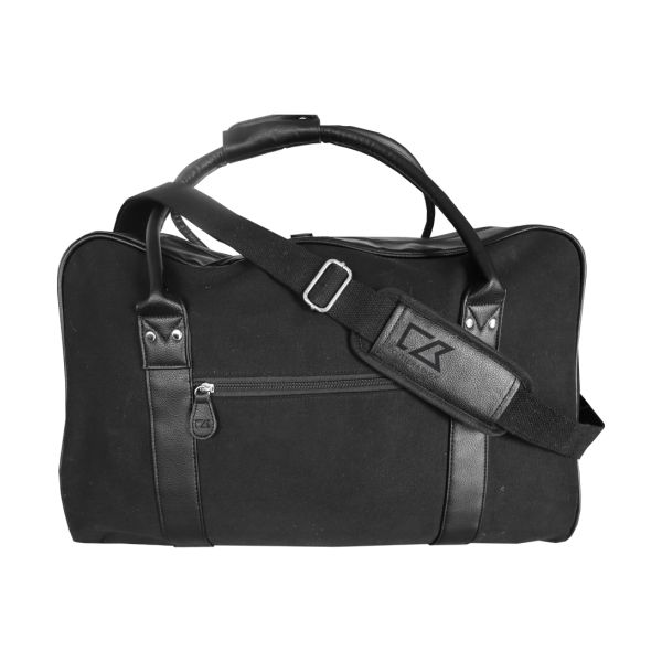 Cutter & Buck Leather Canvas Holdall - Black