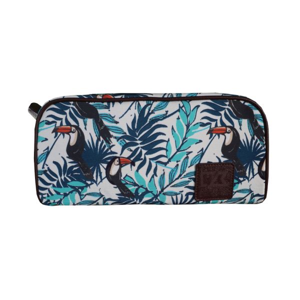 Cutter & Buck Toiletry Printed Canvas Holdall - Teal